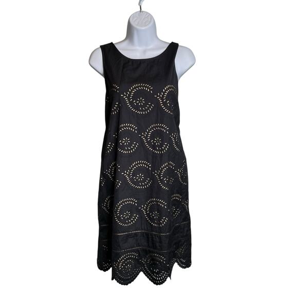 Marc by Marc Jacobs Women's Palmetto Eyelet Lace Shift Dress Size L Whimsigoth - Picture 1 of 11